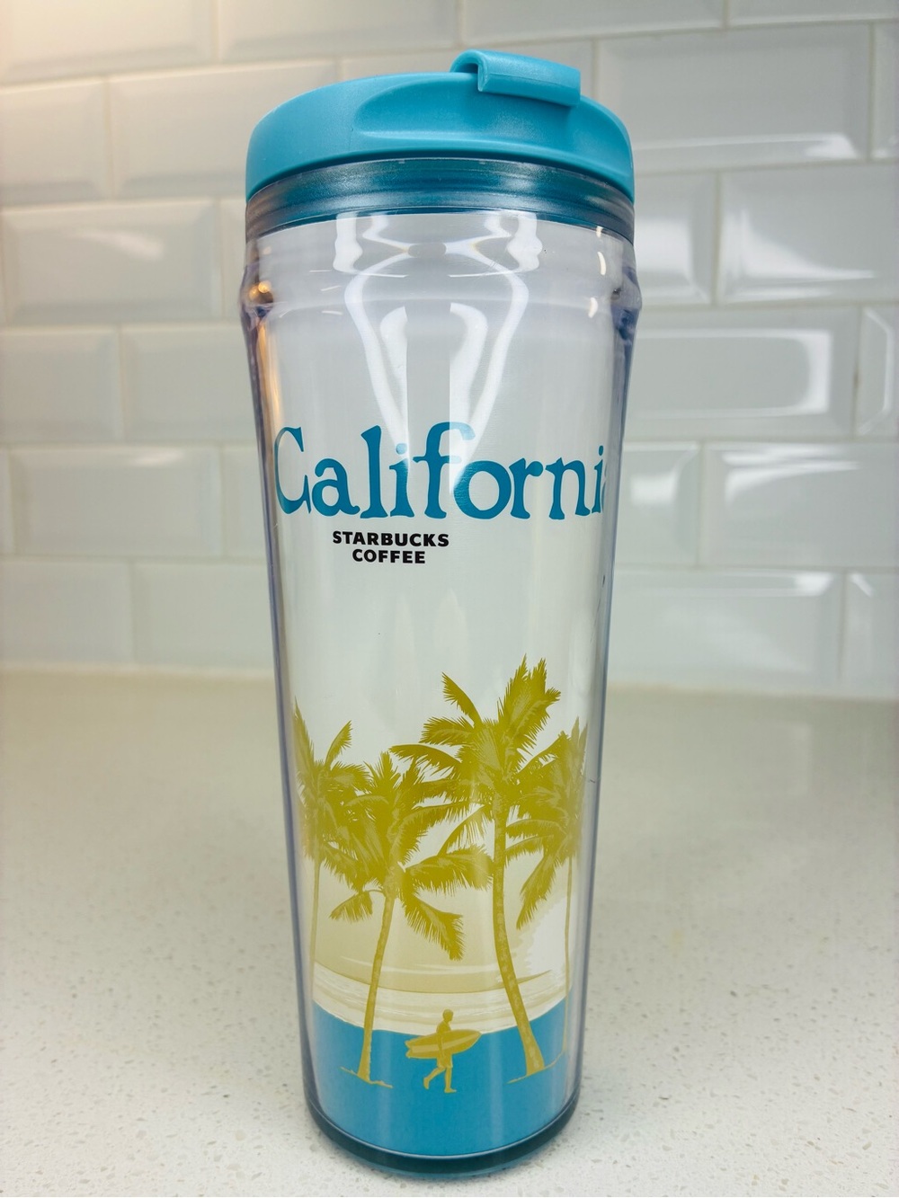 Starbucks California Global Icon Series Travel Tumbler Coffee Mug 2004 12 oz